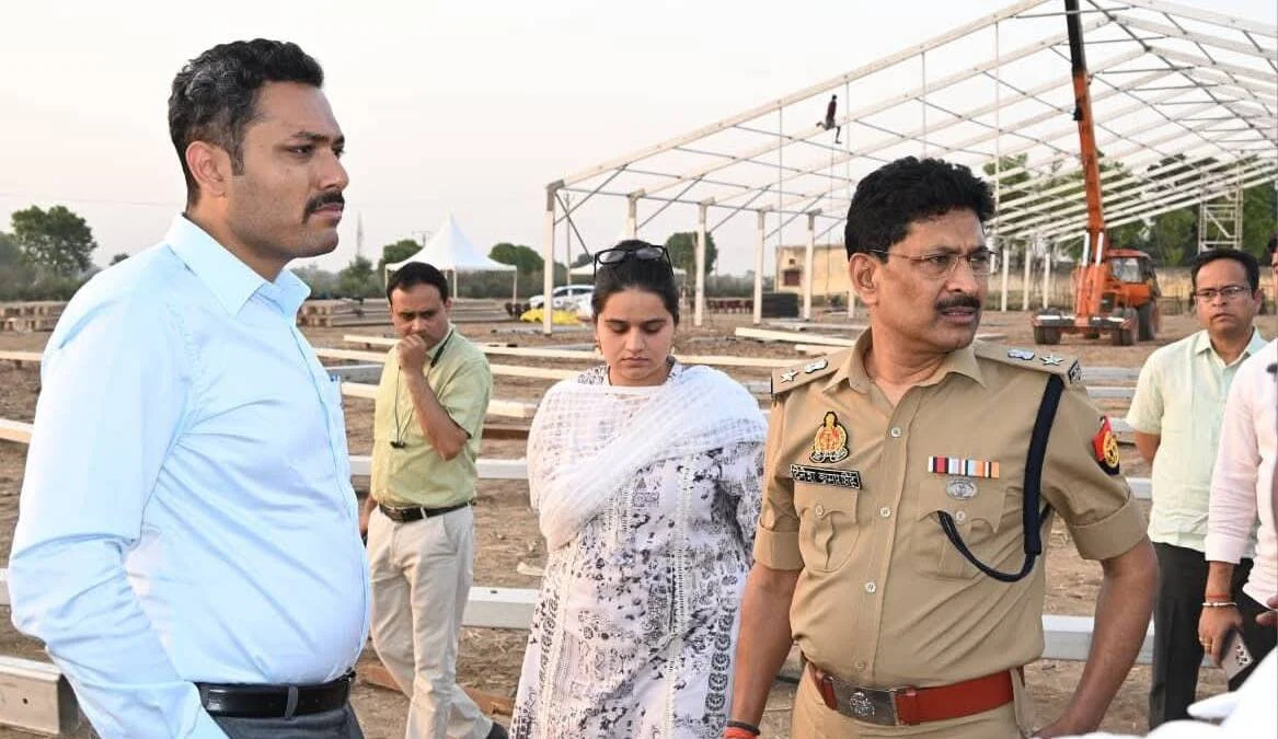 गंगा एक्सप्रेसवे उद्घाटन 29 अप्रैल: बुलंदशहर में तैयारियां तेज, DM-SSP ने किया निरीक्षण