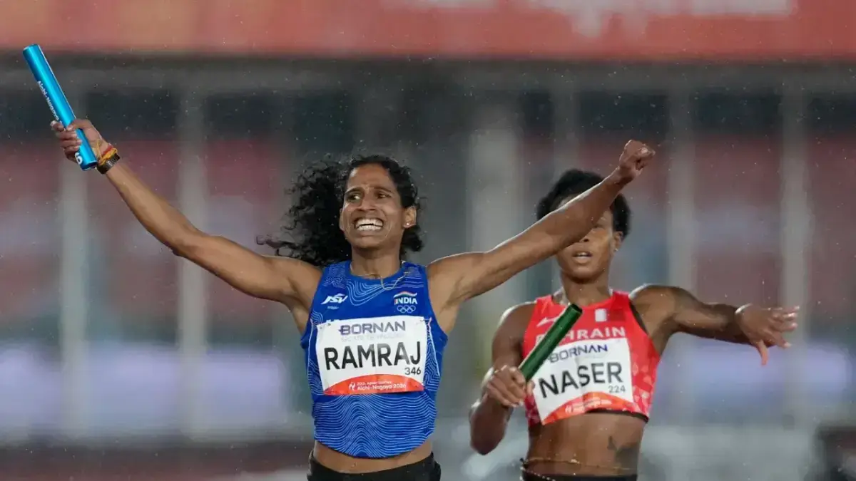 एशियन गेम्स 2026 में विथ्या रामराज ने तीनों पदक जीते, सरकार से 1.55 करोड़ रुपये इनाम