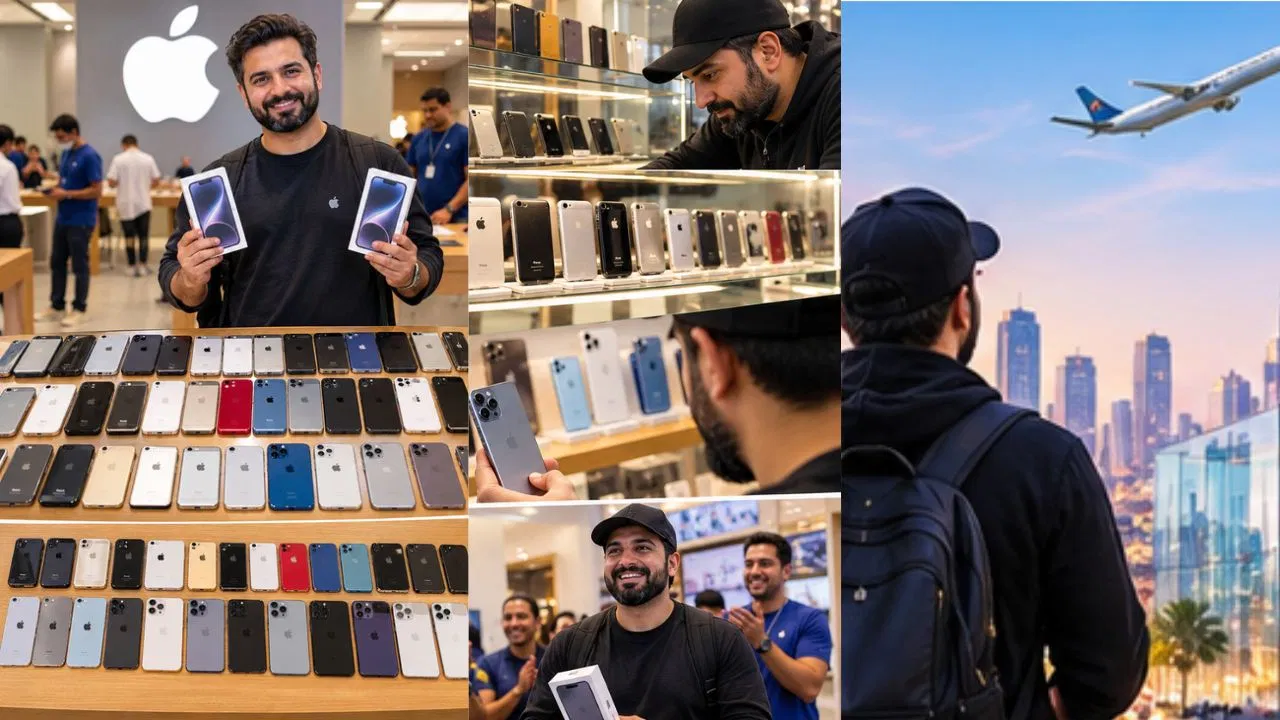 Apple के फैन ने 53 iPhone साथ लाकर स्टोर में दिखाया जुनून