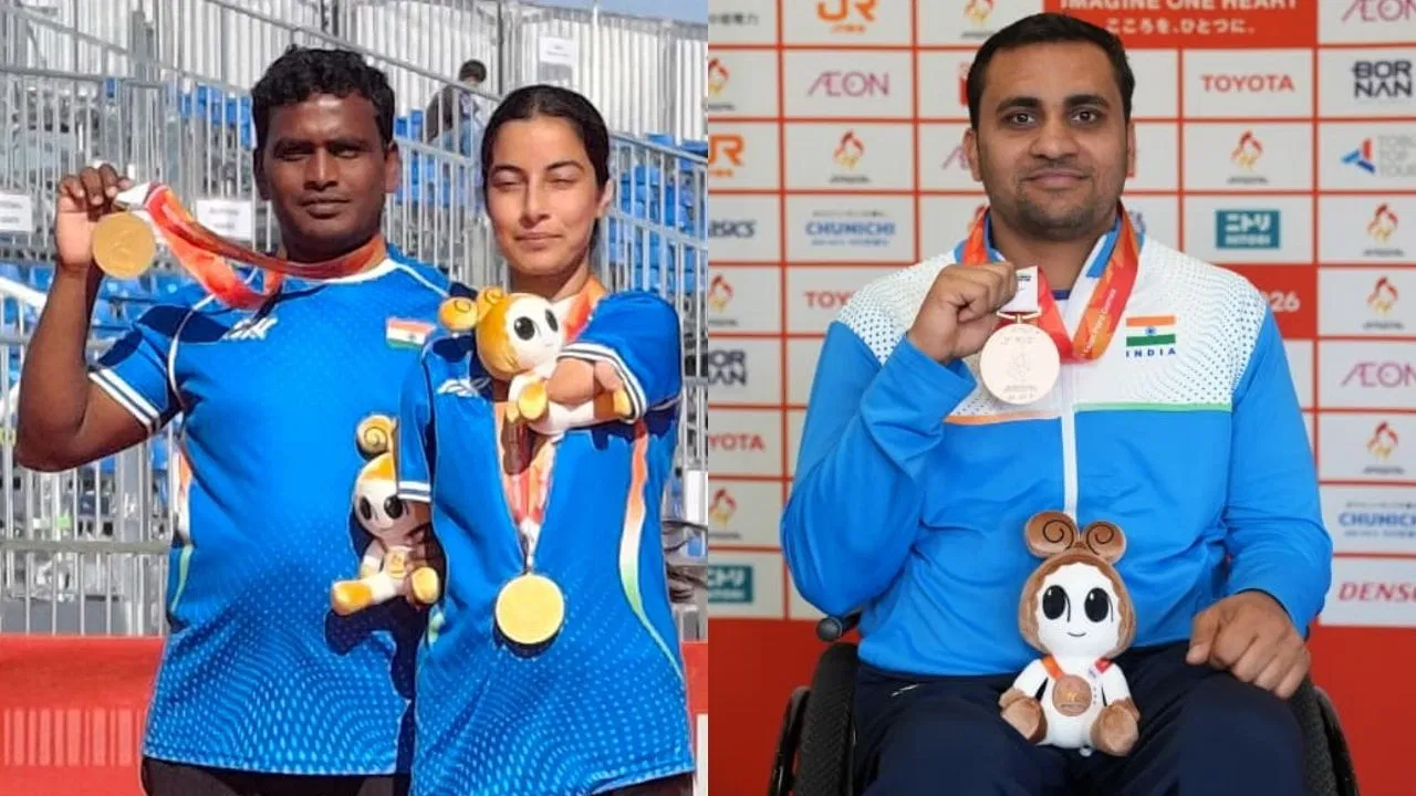 Asian Para Games: भारत ने तोड़ा पिछला रिकॉर्ड, बेस्ट परफॉर्मेंस करते हुए जीते 114 मेडल
