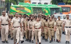 CJP का प्रदर्शन फिर से कनॉट प्लेस में, कई प्रदर्शनकारियों को पुलिस ने हिरासत में लिया