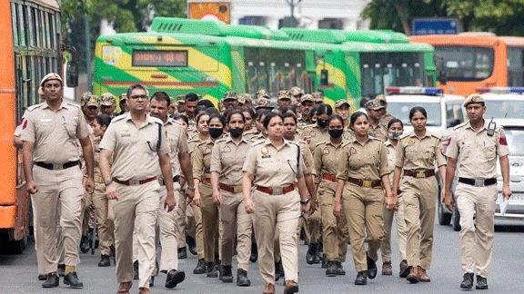 CJP का प्रदर्शन फिर से कनॉट प्लेस में, कई प्रदर्शनकारियों को पुलिस ने हिरासत में लिया
