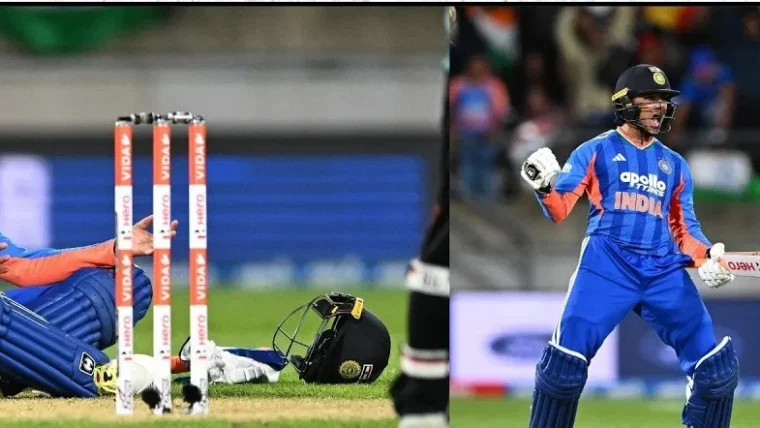 अभिषेक शर्मा ने 35 गेंदों में शतक जड़ते हुए भारत को न्यूज़ीलैंड के खिलाफ जीत की राह पर पहुंचाया