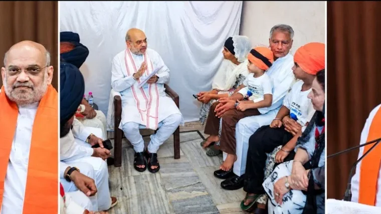 अमित शाह ने पंजाब में नशा विरोधी अभियान शुरू किया, चिट्टा रावण का दहन किया