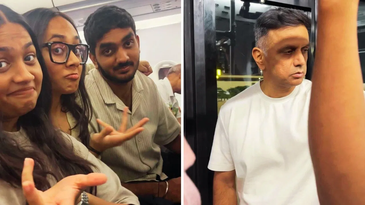 इंडिगो फ्लाइट में अचानक को‑पैसेंजर बने राहुल द्रविड़, फैंस की खुशी का ठिकाना नहीं