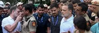 इंडिया ब्लॉक विरोध में राहुल गांधी ने लोकतंत्र को नुकसान का आरोप लगाया