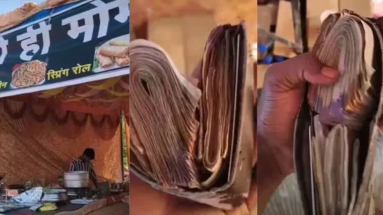 इंस्टाग्राम पर फूड स्टॉल मालिक की एक दिन की कमाई ने सोशल मीडिया में मचाई हलचल