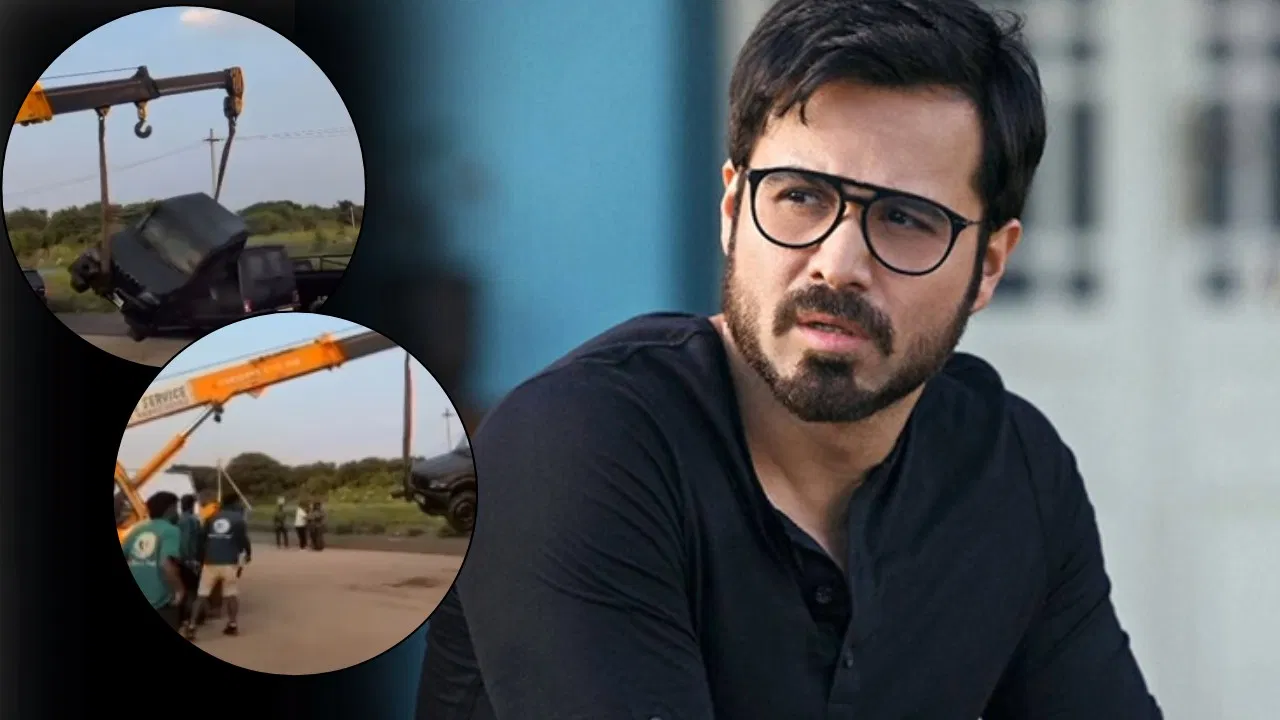 इमरान हाशमी की ‘गनमास्टर G9’ सेट पर SUV कार का फ्लिप, स्टंट या हादसा?