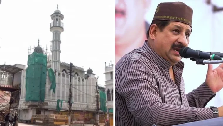 उज्जैन शाही मस्जिद विवाद में कांग्रेस विधायक आरिफ मसूद ने मीनार गिरने की जांच की मांग की