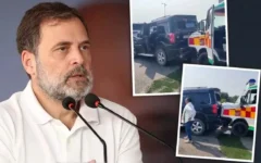 उपरोक्त राहुल गांधी के काफिले की टक्कर की जांच के लिए यूपी पुलिस ने तीन सदस्यीय SIT गठित की