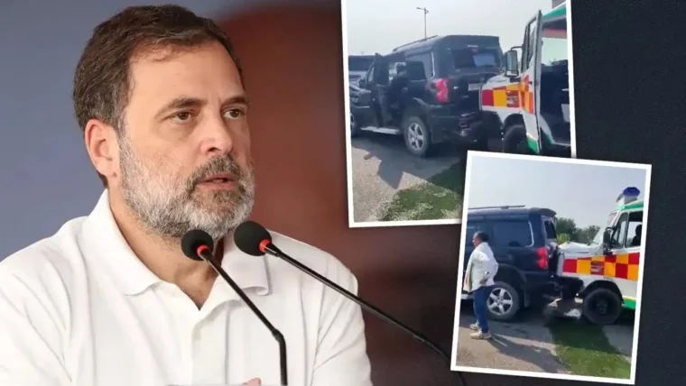 उपरोक्त राहुल गांधी के काफिले की टक्कर की जांच के लिए यूपी पुलिस ने तीन सदस्यीय SIT गठित की