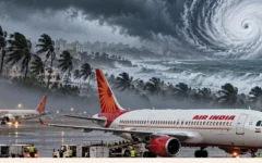 एयर इंडिया ने चक्रवात अर्नब के कारण विशाखापत्तनम‑विजयवाड़ा की उड़ानों पर एडवाइजरी जारी की
