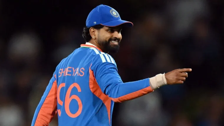 ऑकलैंड के ईडन पार्क में श्रेयस अय्यर का शानदार रिकॉर्ड