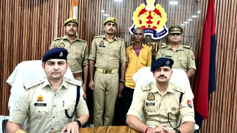 औरैया में 70 वर्षीय वृद्ध महिला की हत्या, शराब के नशे में बेटे ने किया कृत्य, पुलिस ने आरोपी को गिरफ्तार किया