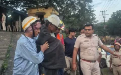 कोयला खदान में फंसी लिफ्ट से 12 मजदूरों को 12 घंटे बाद सुरक्षित रेस्क्यू