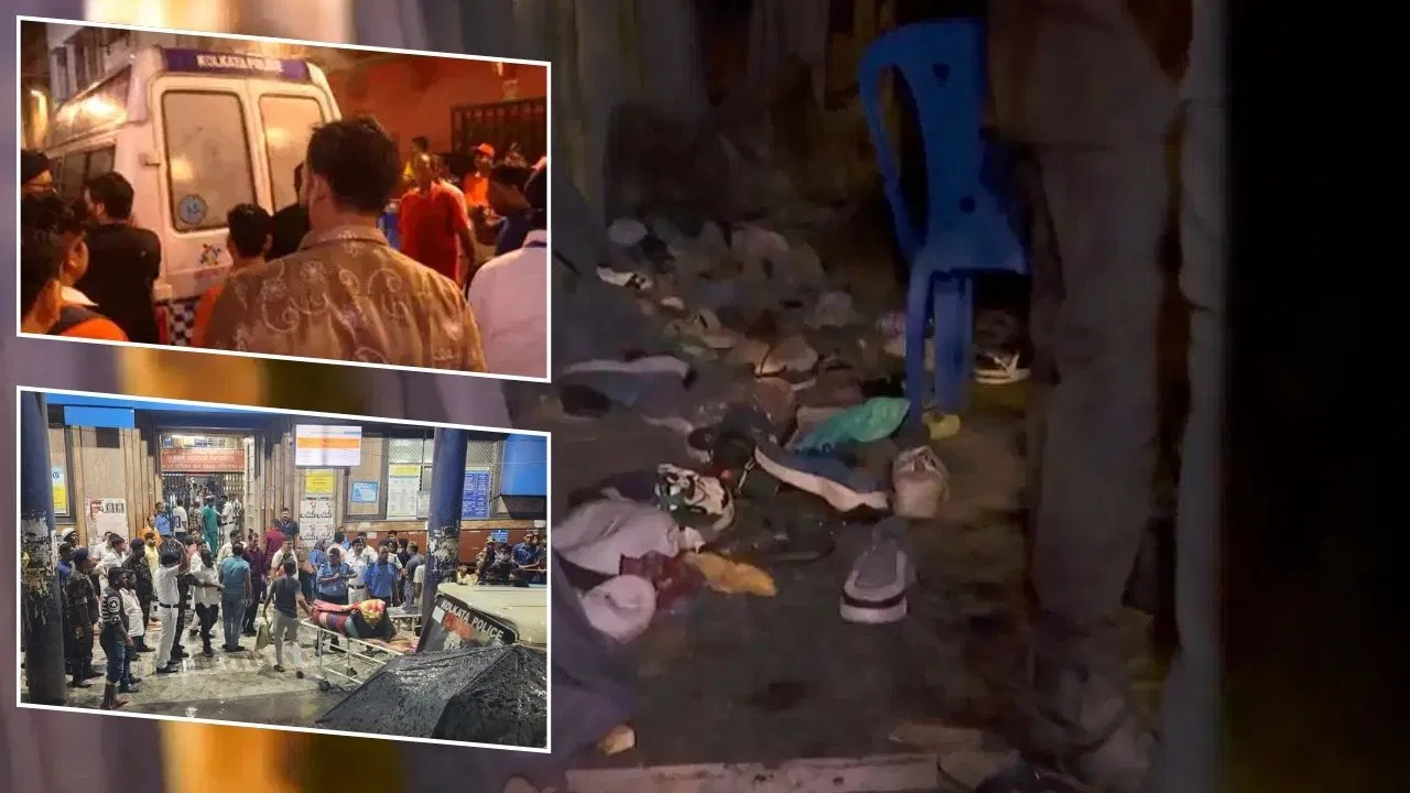 कोलकाता के चोरबागान पंडाल में बारिश और भीड़ से हुई भगदड़: 17 मौतें, 35 घायल