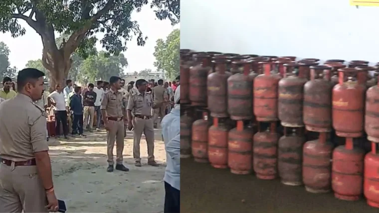 चंदौली में गैस सिलेंडर चोरी: 140 सिलेंडर गायब, नुकसान चार लाख रुपये से अधिक