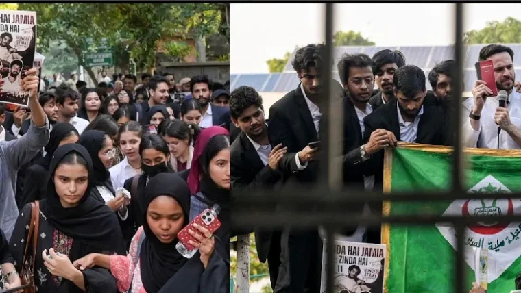 जामिया में छात्र संघ चुनाव की मांग पर बवाल: इमरान मसूद और मोहिबुल्लाह नदवी को पुलिस ने हिरासत में