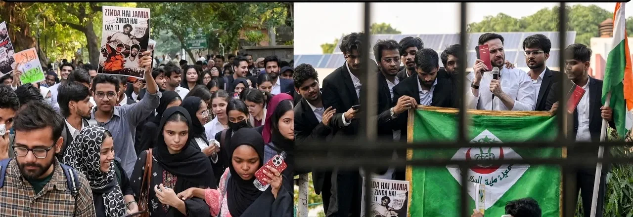 जामिया में छात्र संघ चुनाव की मांग पर बवाल: इमरान मसूद और मोहिबुल्लाह नदवी को पुलिस ने हिरासत में