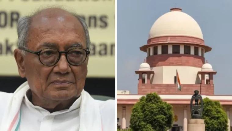 दिग्विजय सिंह ने सुप्रीम कोर्ट में SIR अनियमितताओं की याचिका दायर की, चुनाव आयोग को नोटिस