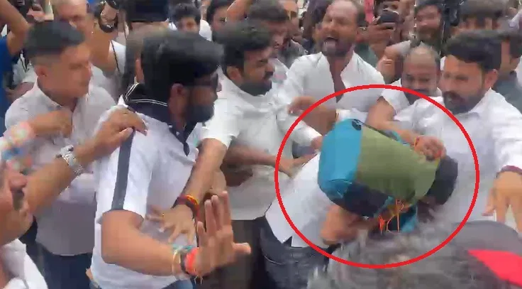 दिल्ली में INDIA ब्लॉक के लंच से पहले कश्मीरी युवक पर कांग्रेस कार्यकर्ताओं ने किया मारपीट