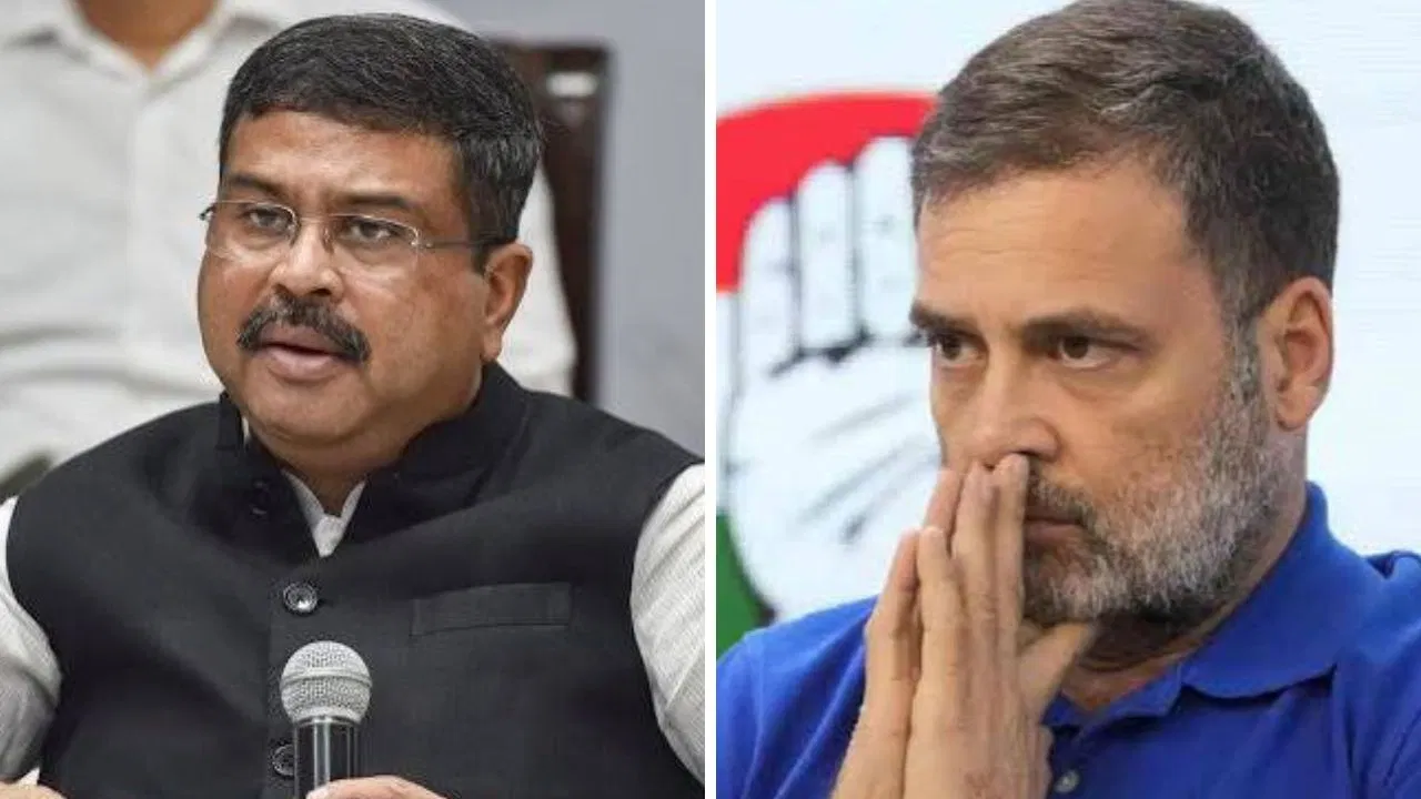 धर्मेंद्र प्रधान ने राहुल गांधी को ‘राजनीतिक अवसरवाद’ का ध्वजवाहक कहा