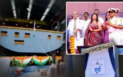 पहला स्वदेशी फ्लीट सपोर्ट शिप INS सूर्य का लॉन्च, नौसेना की ऑपरेशनल क्षमता में बड़ा बूस्ट