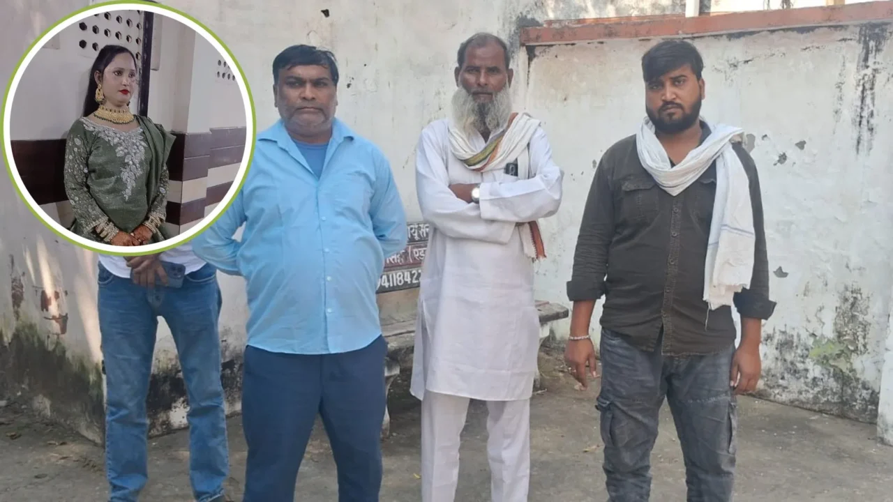 बदायूं में पति ने पत्नी को लाठी से पीटा, फिर फंदे से लटकाकर मार डाला