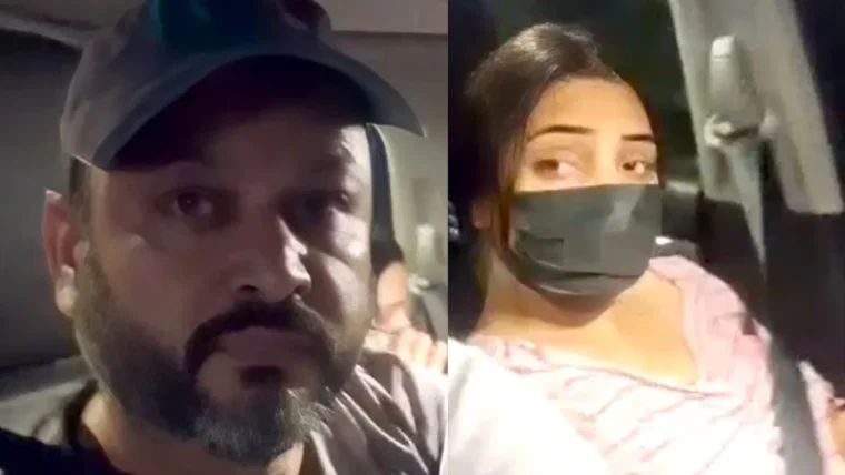 बिजनौर में होटल के बाहर पति‑पत्नी के बीच झड़प, पत्नी पर देह‑व्यापार का आरोप
