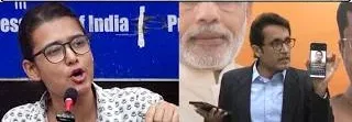 भाजपा ने नेहा बोरा के बांग्लादेश बयान को राहुल गांधी से जोड़ा, विवाद तेज