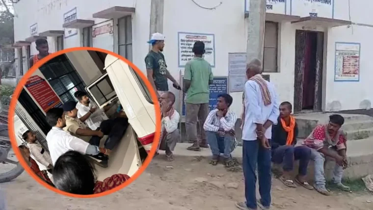 सारण के भैंसमारा में ट्रक‑टेंपो टक्कर से 9 महीने की बच्ची सहित 4 की मौत