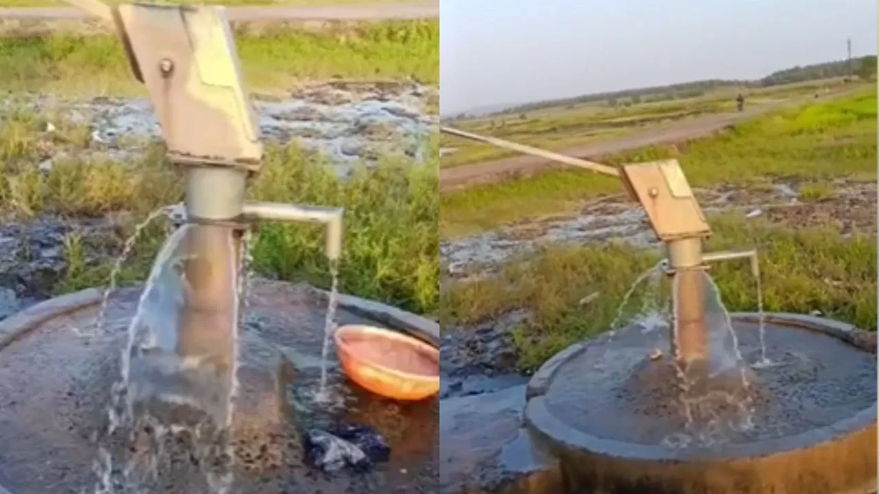 सिवनी के खापा गांव में हैंडपंप से लगातार पानी निकलने की अजीब घटना