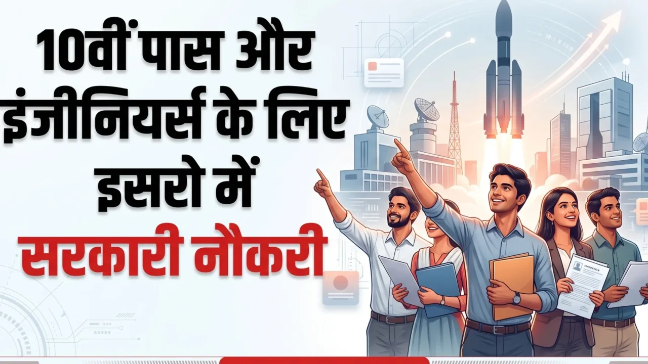 ISRO सतीश धवन अंतरिक्ष केंद्र में 97 पदों पर भर्ती – आवेदन 19 अक्टूबर से, अंतिम तिथि 9 नवंबर 2026
