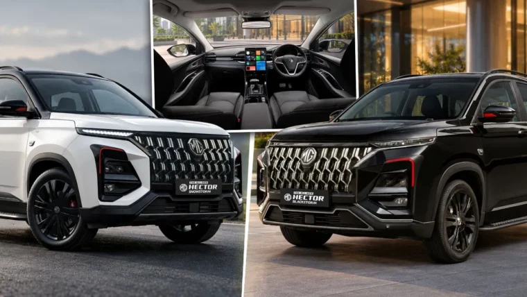 MG Hector के दो स्पेशल एडिशन – Blackstorm और Snowstorm लॉन्च, कीमत और फीचर्स की पूरी जानकारी
