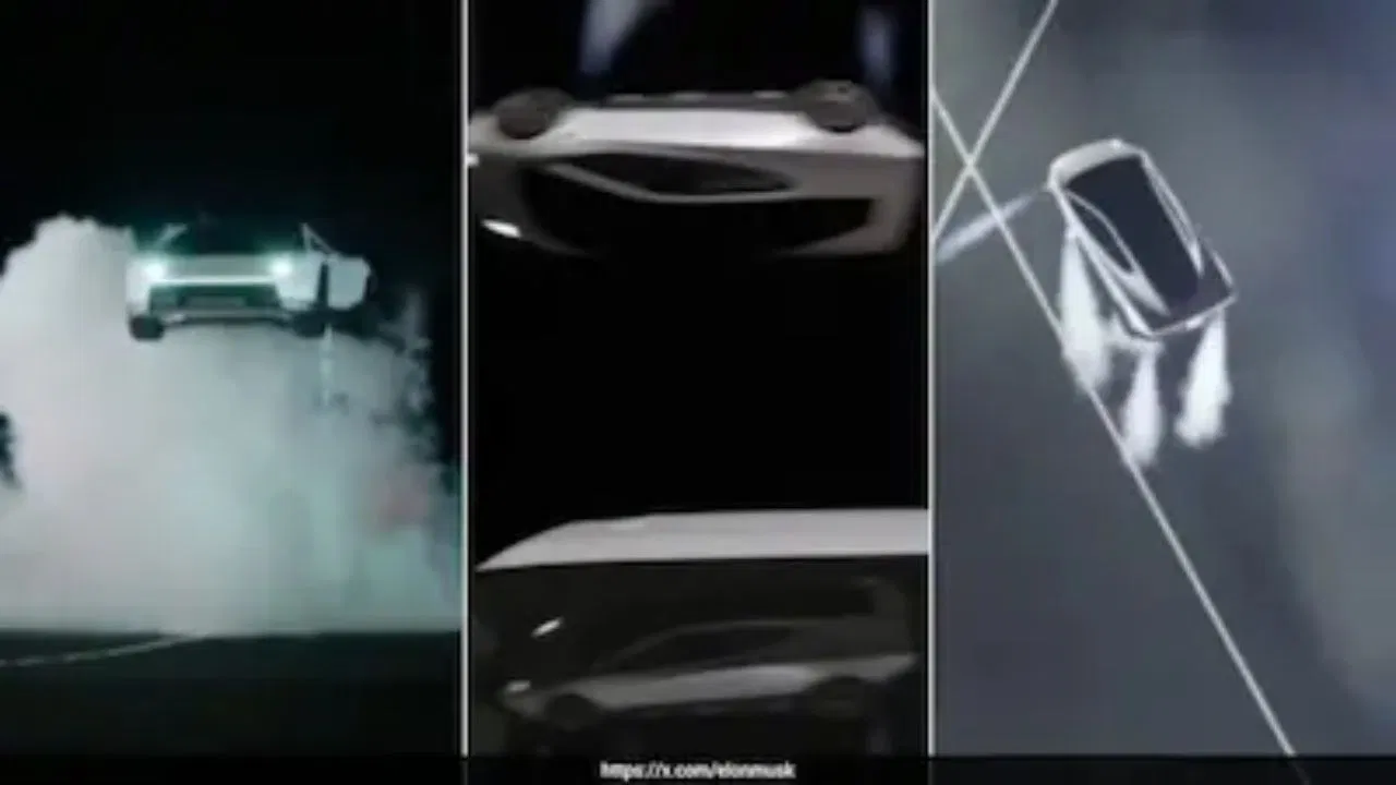 Tesla की नई Roadster: हवा में उछलने वाली स्पोर्ट्स कार का प्री‑डेमो